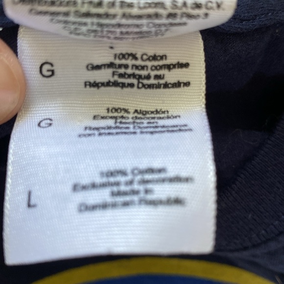 🏒Budweiser Hockey Night in Canada tshirt short sleeve large men’s navy. - Picture 8 of 8